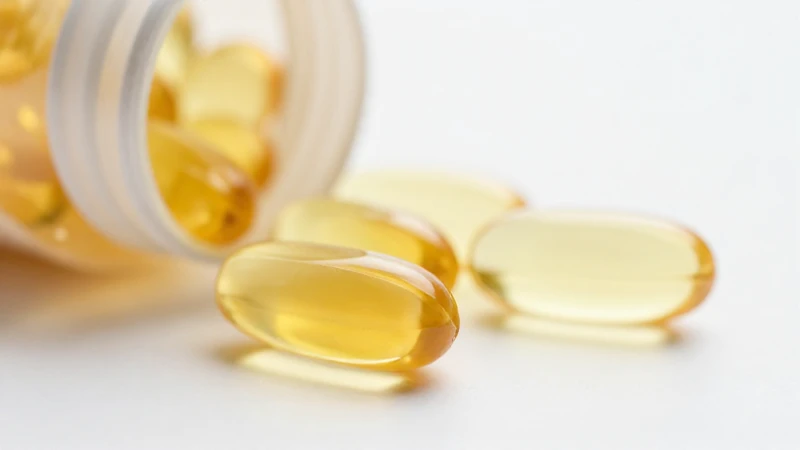 Fotografía saludable de omega-3 y bienestar