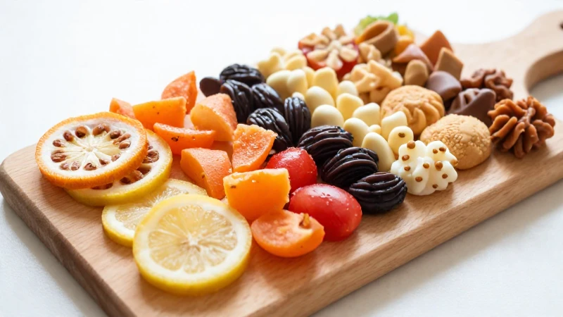 Fotografía vibrante de comida colorida